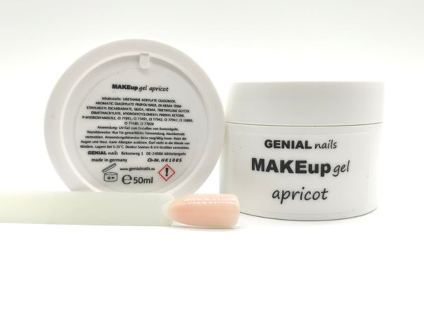 MAKEup gel - apricot 50ml