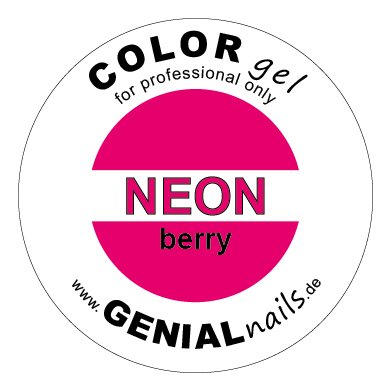 COLORgel - NEON berry, 5ml