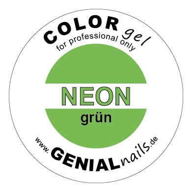 COLORgel - NEON grün, 5ml