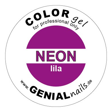 COLORgel - NEON lila, 5ml